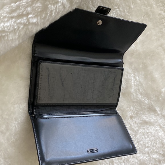 SALE❗️💝COACH Wallet in Signature Canvas with checkbook holder💝 - Picture 6 of 14